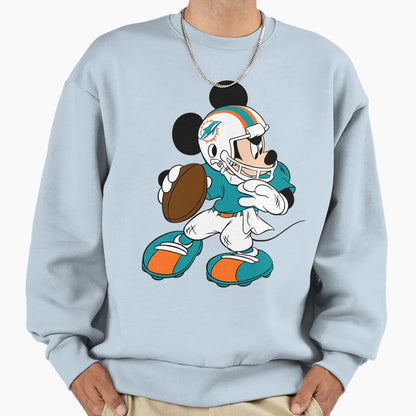 Miami Dolphins Sweatshirt - Fun Novelty Design Unisex - T-Shirt, Sweatshirt, Hoodie