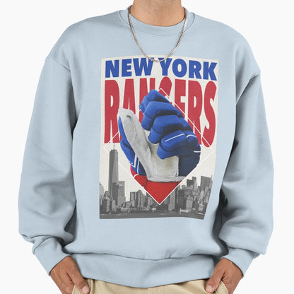 New York Rangers Sweatshirt - Trendy Graphic for Adults - T-Shirt, Sweatshirt, Hoodie