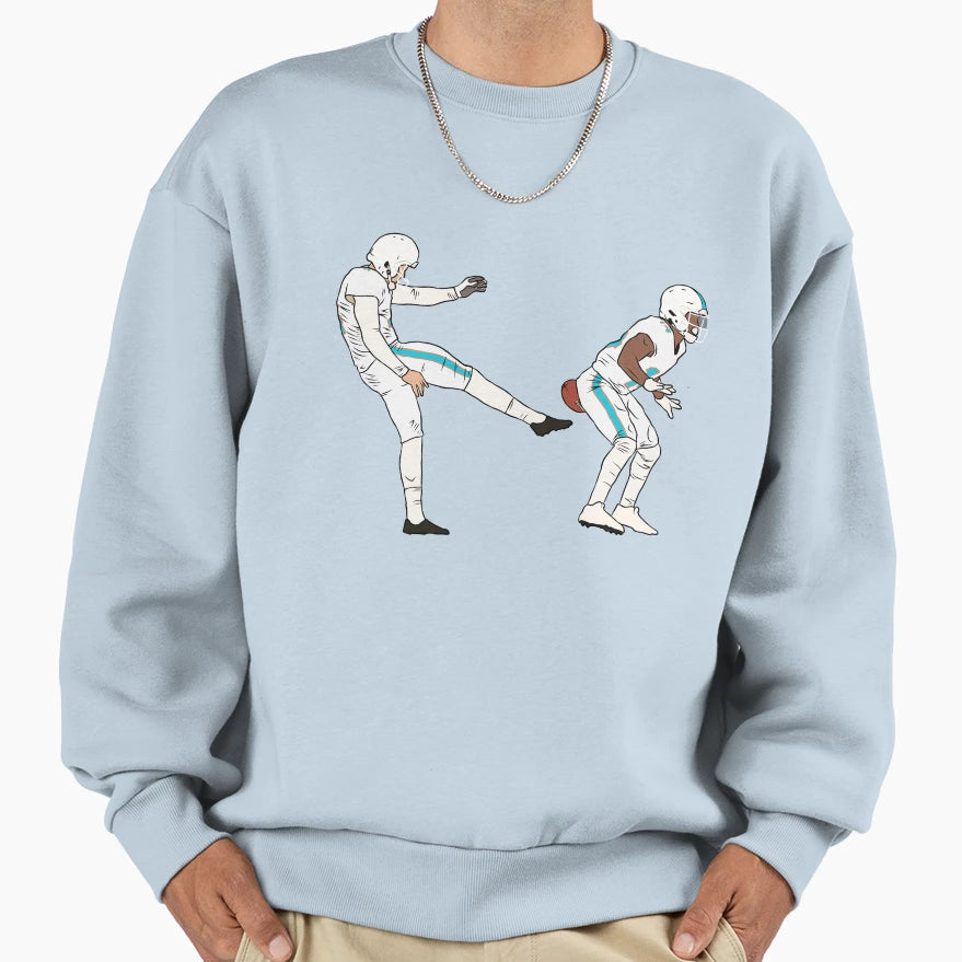 Butt Punt Sweatshirt - Aesthetic Graphic for Adults - T-Shirt, Sweatshirt, Hoodie