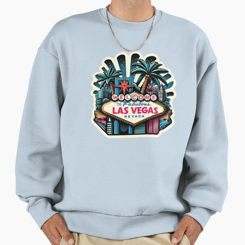 Vegas Las Vegas Sweatshirt - Streetwear Style for Adults - T-Shirt, Sweatshirt, Hoodie