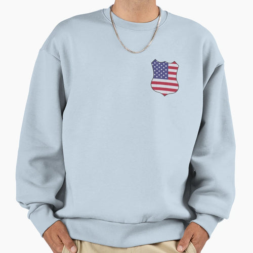 Flag United States America Usa Sweatshirt - Unique Graphic Unisex - T-Shirt, Sweatshirt, Hoodie