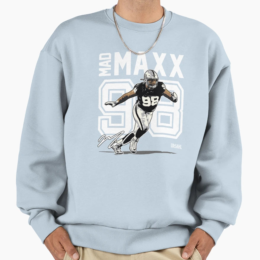Mad Maxx Sweatshirt - Trendy Graphic for Adults - T-Shirt, Sweatshirt, Hoodie