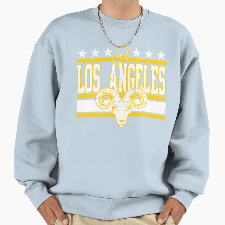 Los Angeles Football Sweatshirt - Novelty Apparel Men Women - T-Shirt, Sweatshirt, Hoodie
