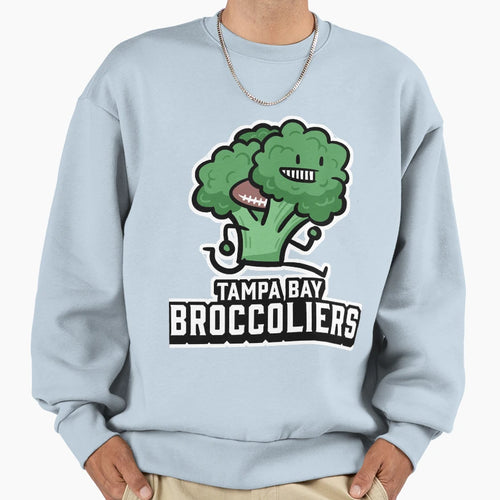 Tampa Bay Broccoliers Sweatshirt - Graphic Print for Adults - T-Shirt, Sweatshirt, Hoodie