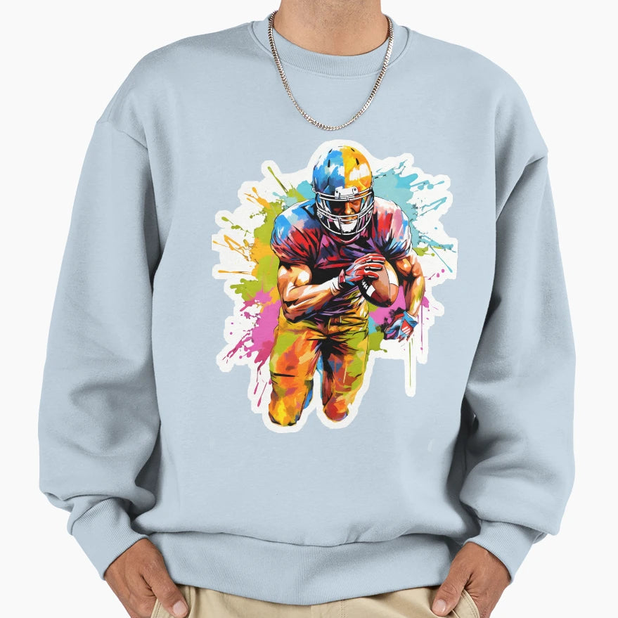 Football Touchdown Sweatshirt - Casual Everyday Wear Men Women - T-Shirt, Sweatshirt, Hoodie