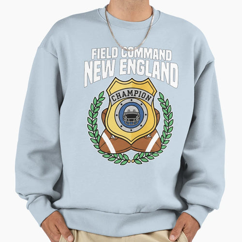 New England Field Command New Sweatshirt - Minimalist Print Men Women - T-Shirt, Sweatshirt, Hoodie