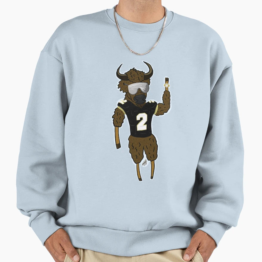 Shedeur Sanders Show Ice Sweatshirt - Aesthetic Graphic Men Women - T-Shirt, Sweatshirt, Hoodie