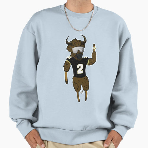 Shedeur Sanders Show Ice Sweatshirt - Aesthetic Graphic Men Women - T-Shirt, Sweatshirt, Hoodie