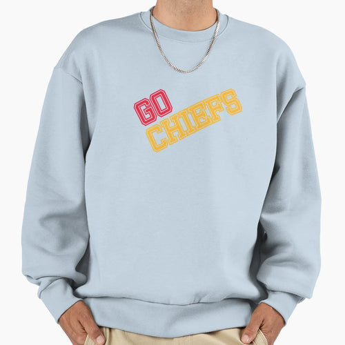 Go Chiefs Sweatshirt - Streetwear Style for Adults - T-Shirt, Sweatshirt, Hoodie