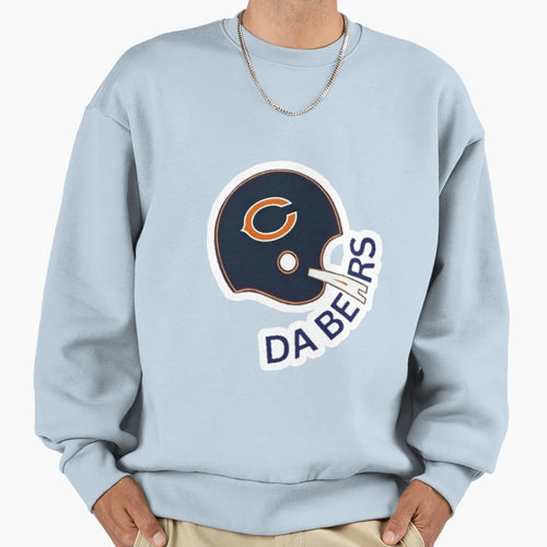 Da Bears Helmet Sweatshirt - Fun Novelty Design Unisex - T-Shirt, Sweatshirt, Hoodie