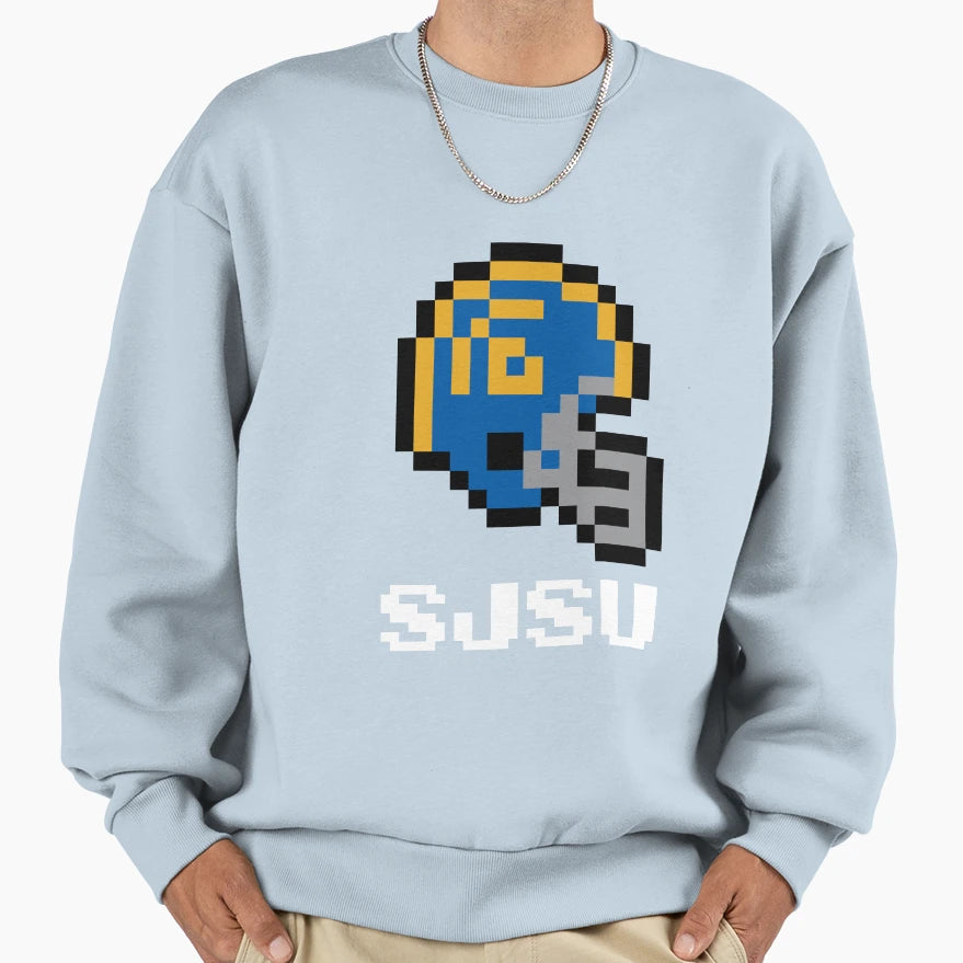 San Jose State Spartans Tecmo Super Sweatshirt - Unique Graphic for Adults - T-Shirt, Sweatshirt, Hoodie