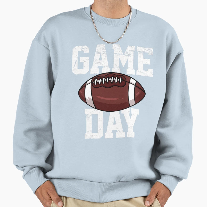 Football Player Sweatshirt - Graphic Print Unisex - T-Shirt, Sweatshirt, Hoodie