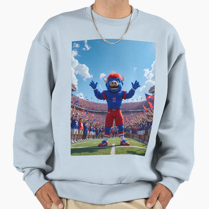 Pet Buffalo Bills Displaying Sweatshirt - Casual Everyday Wear Men Women - T-Shirt, Sweatshirt, Hoodie