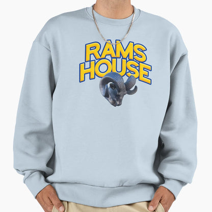 Defend House Rams House Sweatshirt - Unique Graphic for Adults - T-Shirt, Sweatshirt, Hoodie