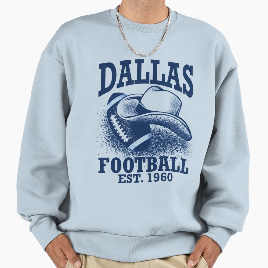 Art Dallas Cowboys Sweatshirt - Fun Novelty Design Men Women - T-Shirt, Sweatshirt, Hoodie