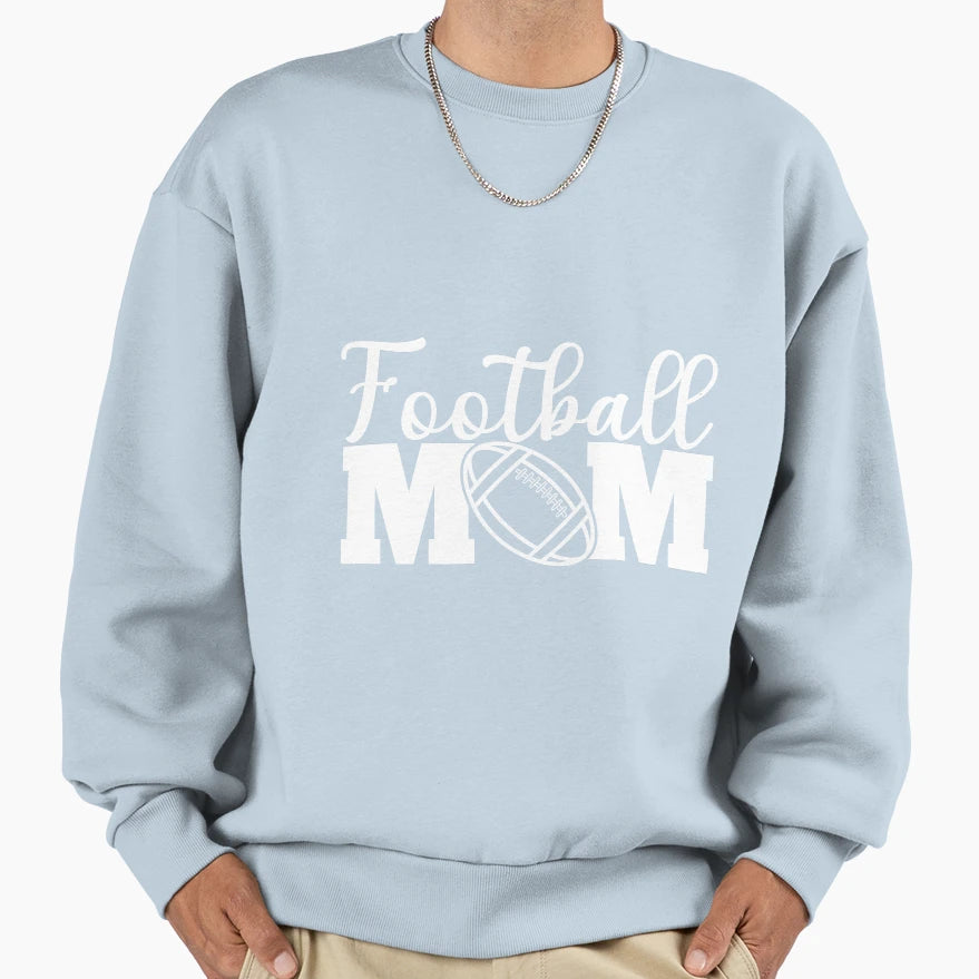 Football Mom Football Mom Grunge T-Shirt - Minimalist Print for Adults - T-Shirt, Sweatshirt, Hoodie