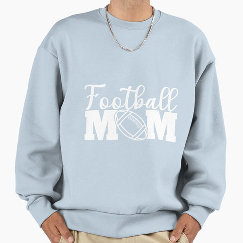 Football Mom Football Mom Grunge T-Shirt - Minimalist Print for Adults - T-Shirt, Sweatshirt, Hoodie
