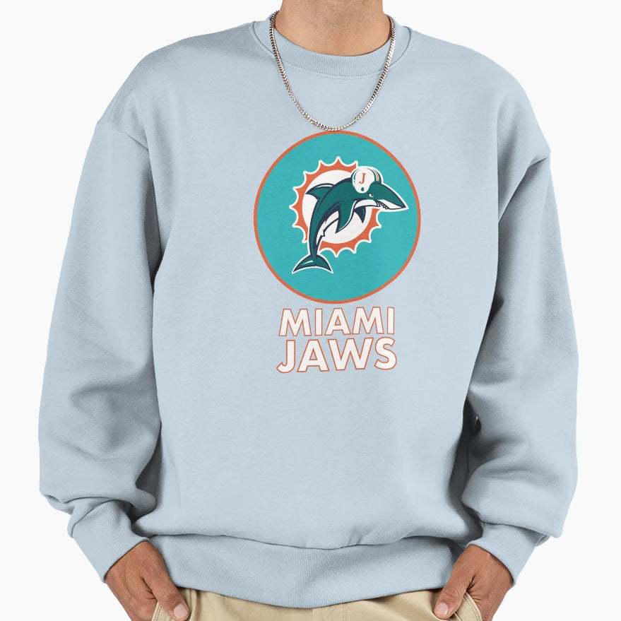 Nerd Sports Jaws Sweatshirt - Trendy Graphic for Adults - T-Shirt, Sweatshirt, Hoodie