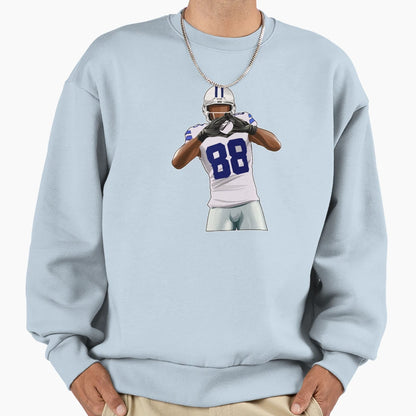 Dez Bryant 88 Celebrates Touchdown Sweatshirt - Casual Everyday Wear Unisex - T-Shirt, Sweatshirt, Hoodie