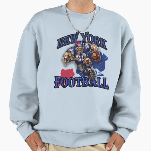 New York Football Detroit Sweatshirt - Aesthetic Graphic for Adults - T-Shirt, Sweatshirt, Hoodie