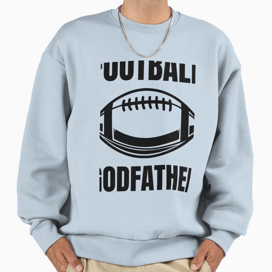 American Football Godfather Fan Game Day T-Shirt - Graphic Print Unisex - T-Shirt, Sweatshirt, Hoodie