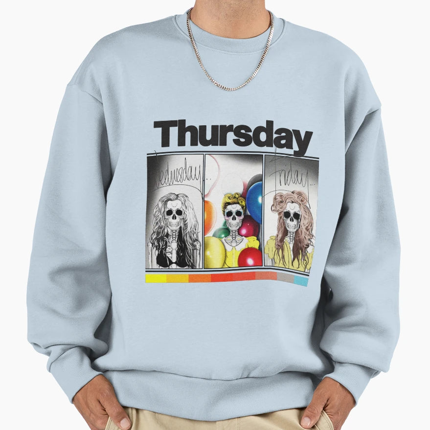 Thursday 2 Sweatshirt - Aesthetic Graphic Unisex - T-Shirt, Sweatshirt, Hoodie
