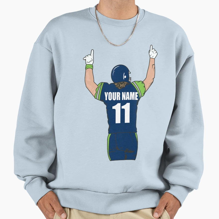 Seattle Football Products Sweatshirt - Aesthetic Graphic Unisex - T-Shirt, Sweatshirt, Hoodie
