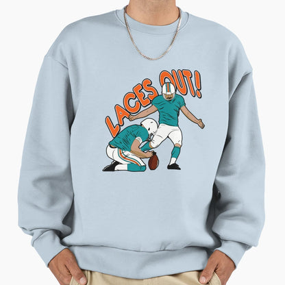 Laces Out Sweatshirt - Custom Art Print for Adults - T-Shirt, Sweatshirt, Hoodie