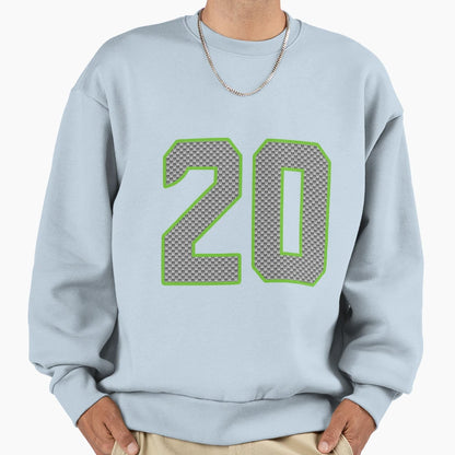 Seattle Seahawks 20 Sweatshirt - Unique Graphic Unisex - T-Shirt, Sweatshirt, Hoodie