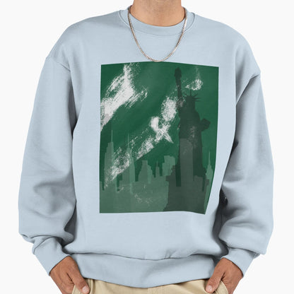 New York City If Blindings Lights Sweatshirt - Minimalist Print Men Women - T-Shirt, Sweatshirt, Hoodie