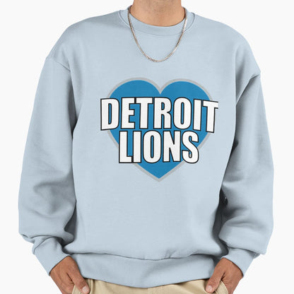 Football Detroit Lions Sweatshirt - Trendy Graphic for Adults - T-Shirt, Sweatshirt, Hoodie