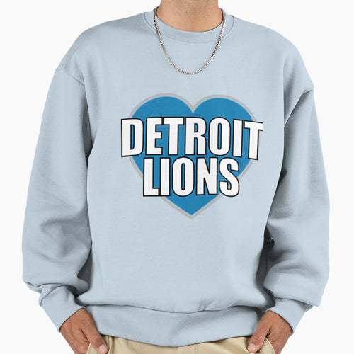 Football Detroit Lions Sweatshirt - Trendy Graphic for Adults - T-Shirt, Sweatshirt, Hoodie