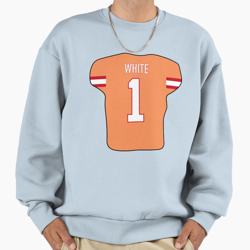 Rachaad White Jersey Sweatshirt - Streetwear Style Unisex - T-Shirt, Sweatshirt, Hoodie