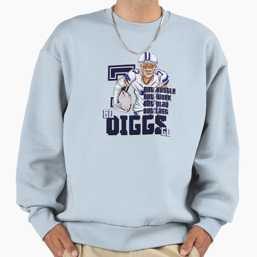 Diggs Trevon Sweatshirt - Graphic Print Men Women - T-Shirt, Sweatshirt, Hoodie