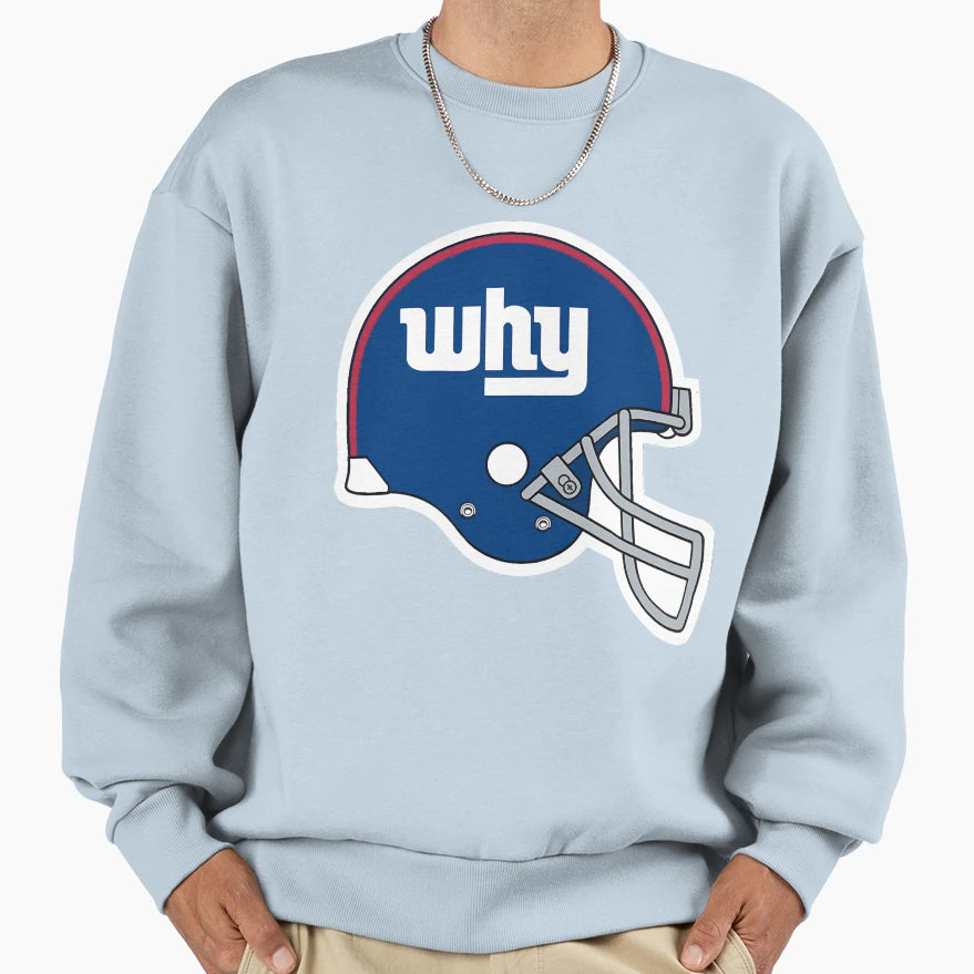 Why Ny Why Sweatshirt - Graphic Print for Adults - T-Shirt, Sweatshirt, Hoodie