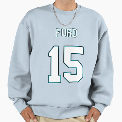 Lost Jersey Ford 15 Sweatshirt - Unique Graphic for Adults - T-Shirt, Sweatshirt, Hoodie
