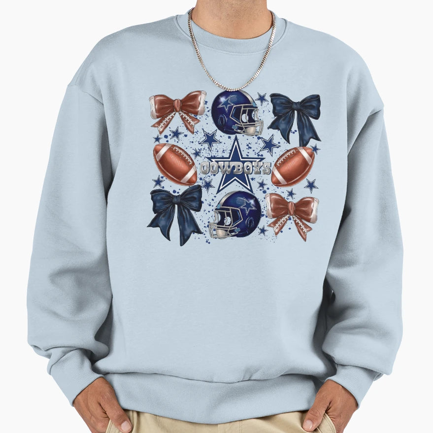 Cowboys Football Sweatshirt - Streetwear Style Unisex - T-Shirt, Sweatshirt, Hoodie