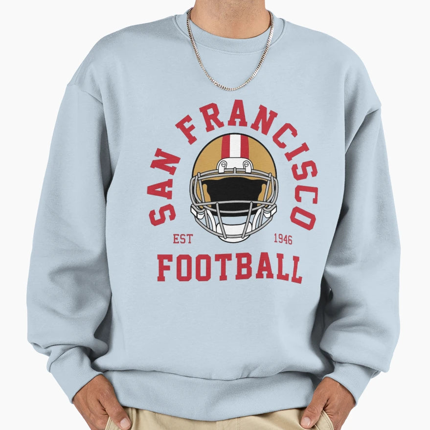 Art San Francisco 49Ers Sweatshirt - Unique Graphic Unisex - T-Shirt, Sweatshirt, Hoodie