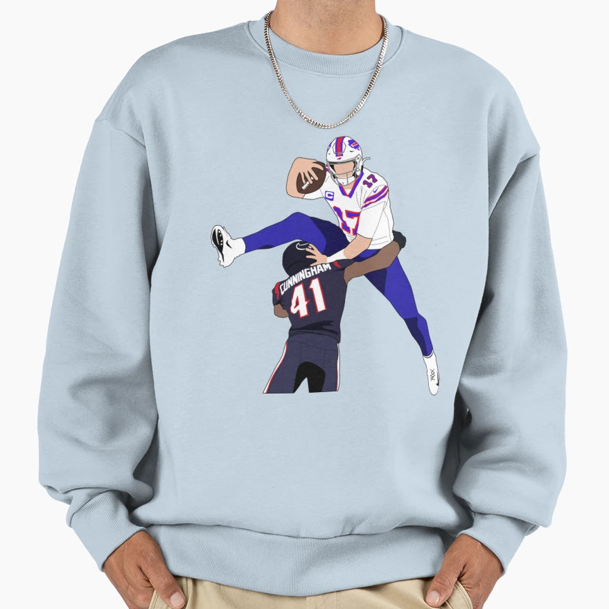 Air Allen Make Trough Sweatshirt - Casual Everyday Wear Men Women - T-Shirt, Sweatshirt, Hoodie