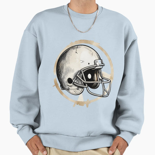 Helmet Ink Sweatshirt - Graphic Print Unisex - T-Shirt, Sweatshirt, Hoodie