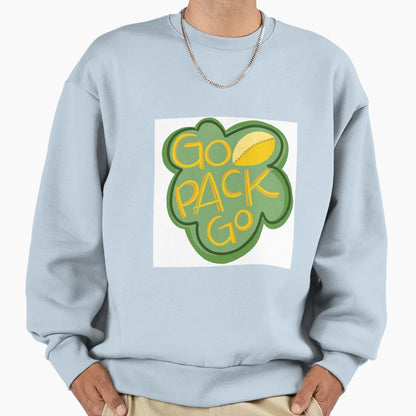 Go Pack Go Sweatshirt - Aesthetic Graphic for Adults - T-Shirt, Sweatshirt, Hoodie