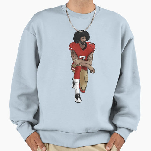Colin Kaepernick Sweatshirt - Aesthetic Graphic for Adults - T-Shirt, Sweatshirt, Hoodie