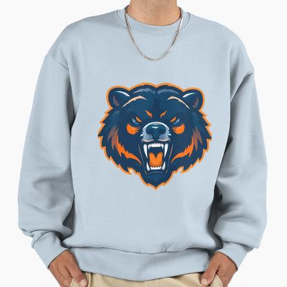 Orange Blue Illustrations Iconic Sweatshirt - Streetwear Style Men Women - T-Shirt, Sweatshirt, Hoodie