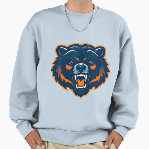 Orange Blue Illustrations Iconic Sweatshirt - Streetwear Style Men Women - T-Shirt, Sweatshirt, Hoodie