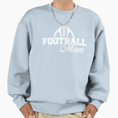 Football Mom Sweatshirt - Trendy Graphic for Adults - T-Shirt, Sweatshirt, Hoodie