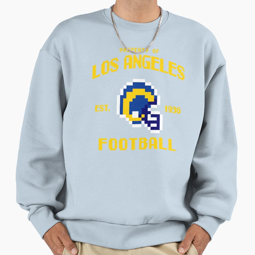Property Los Angeles Rams Football Sweatshirt - Custom Art Print Men Women - T-Shirt, Sweatshirt, Hoodie