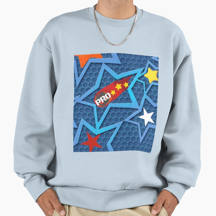 Pro Star Gamers Sweatshirt - Aesthetic Graphic Men Women - T-Shirt, Sweatshirt, Hoodie
