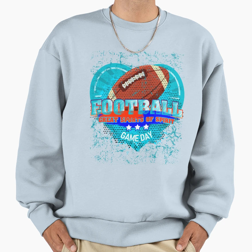 American Football Sweatshirt - Fun Novelty Design Unisex - T-Shirt, Sweatshirt, Hoodie