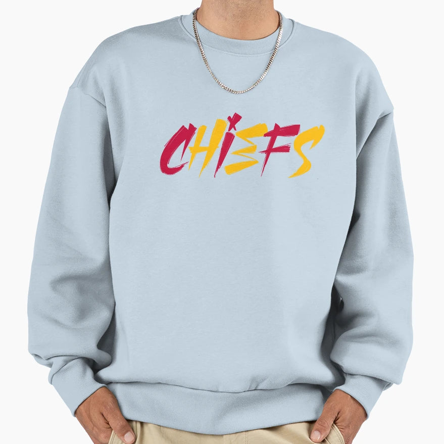 Kansas City Chiefs Sweatshirt - Fun Novelty Design for Adults - T-Shirt, Sweatshirt, Hoodie