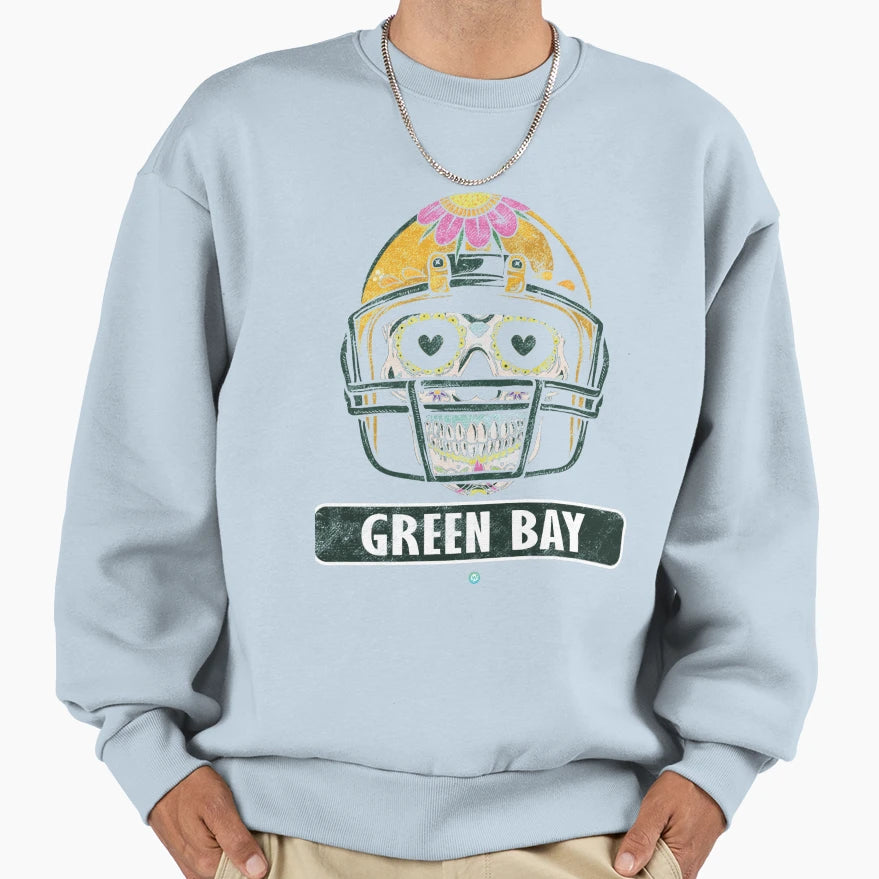 Art Green Bay Packers Sweatshirt - Minimalist Print for Adults - T-Shirt, Sweatshirt, Hoodie